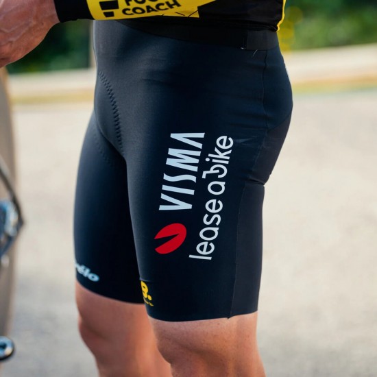 Abbigliamento uomo Pantaloncini con bretelle Team Visma Lease a bike 2025 Premium Abbigliamento uomo Pantaloncini con bretelle Team Visma Lease a bike 2025 Premium