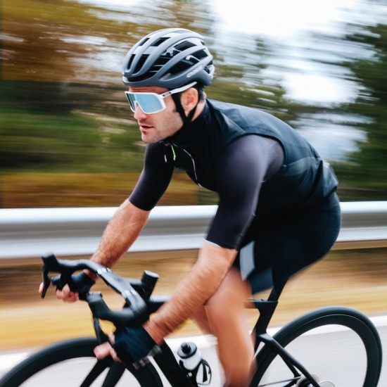 Maglia Q36.5 Gregarius Clima Dolomites Extreme da uomo nera Maglia Q36.5 Gregarius Clima Dolomites Extreme da uomo nera