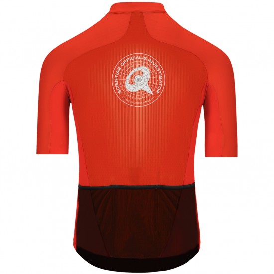 Maglia Q36.5 Gregarius Clima Dolomites Extreme da uomo rossa Maglia Q36.5 Gregarius Clima Dolomites Extreme da uomo rossa