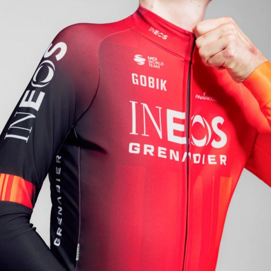 Abbigliamento uomo Maglia a maniche lunghe Gobik Ineos Grenadiers 2025 Hyder Abbigliamento uomo Maglia a maniche lunghe Gobik Ineos Grenadiers 2025 Hyder