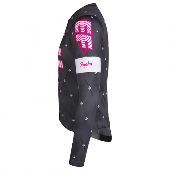 Abbigliamento Uomo Maglia a Manica Lunga Rapha EF Education EasyPost 2025 Abbigliamento Uomo Maglia a Manica Lunga Rapha EF Education EasyPost 2025