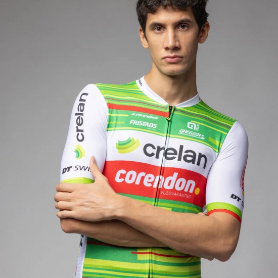 Abbigliamento Uomo Ale Maglia Crelan Corendon 2025 Abbigliamento Uomo Ale Maglia Crelan Corendon 2025