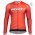 Completo Ciclismo 2020 Scott RC Pro rosso Squadre thermique Maglia Ciclismo Manica Lunga