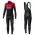 Completo Ciclismo 2020 INEOS rosso Squadre thermique Maglia Ciclismo Manica Lunga e Salopette Lunga