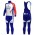 Completo Ciclismo 2020 FDJ Squadre thermique Maglia Ciclismo Manica Lunga e Salopette Lunga
