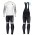 Completo Ciclismo 2020 Scott RC 1.0 bianca Squadre thermique Maglia Ciclismo Manica Lunga e Salopette Lunga