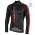 Completo Ciclismo 2020 Nalini LW nero-rosso Squadre thermique Maglia Ciclismo Manica Lunga