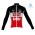 Completo Ciclismo 2020 Lotto Soudal rosso Squadre thermique Maglia Ciclismo Manica Lunga