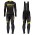 Completo Ciclismo 2020 Scott RC Pro nero-giallo Squadre Maglia Ciclismo Manica Lunga e Salopette