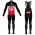 Completo Ciclismo 2020 Lotto Soudal rosso Squadre Maglia Ciclismo Manica Lunga e Salopette