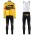 Completo Ciclismo 2020 JUMBO-VISMA giallo Squadre Maglia Ciclismo Manica Lunga e Salopette