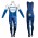 Completo Ciclismo 2020 Quick-Step Squadre Maglia Ciclismo Manica Lunga e Salopette