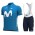 Completo Ciclismo 2020 Movistar MSquadre abbigliamento Bici Completo Maglia Ciclismo Corta e Salopette