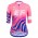 Completo Ciclismo 2020 EF Pro Cycling Rose Donna Squadre Maglia Ciclismo Manica Corta