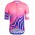 Completo Ciclismo 2020 EF Pro Cycling Rose Squadre Maglia Ciclismo Manica Corta