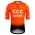 Completo Ciclismo 2020 CCC Pro Orange Squadre Maglia Ciclismo Manica Corta