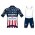 Completo Ciclismo 2020 Quick-Step US Champion MSquadre abbigliamento Bici Completo Maglia Ciclismo Corta e Salopette