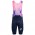 Completo Ciclismo 2020 EF Pro Cycling Rose Des gamins Squadre Salopette Ciclismo