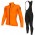 2018 Ale N4 Abbigliamento Ciclismo Maglia Ciclismo Manica Lunga e Salopette Lunga 89657SE