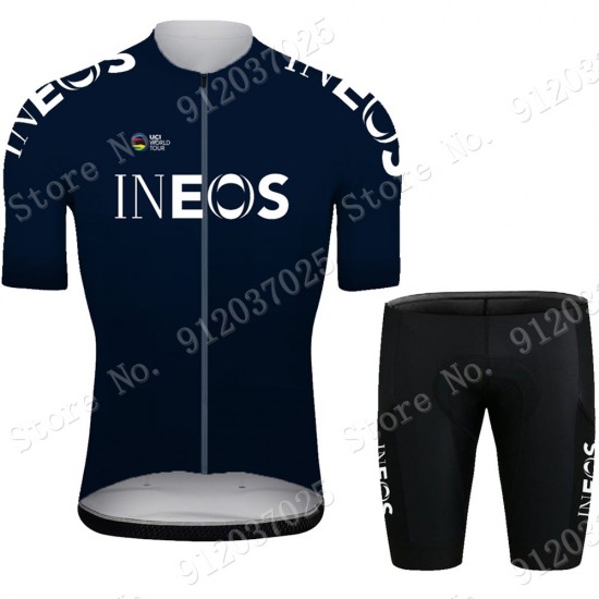 New Ineos Grenadier 2021 Team abbigliamento Bici Completo Maglia Ciclismo Corta e Salopette IH0LF2