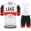 2021 UAE Emirates Pro Team abbigliamento Bici Completo Maglia Ciclismo Corta e Salopette kSE6Fa