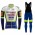 Wanty Pro Team 2021 Abbigliamento Maglia Ciclismo Manica Lunga e Salopette Lunga YWUHY9