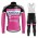 Xelliss Pro Team 2021 Abbigliamento Maglia Ciclismo Manica Lunga e Salopette Lunga uY3OTx