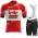 2022 Team Lotto Soudal abbigliamento Bici Completo Maglia Ciclismo Corta e pantaloni bmdcV