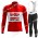 2022 Lotto Soudal Pro Team Abbigliamento Ciclismo Maglia Ciclismo Manica Lunga e Salopette Lunga W3Xb7