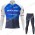 2022 Quick Step Alpha Vinyl Pro Team Abbigliamento Ciclismo Maglia Ciclismo Manica Lunga e Salopette Lunga zXBHy