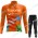 2022 euskadi euskaltel Pro Team Abbigliamento Ciclismo Maglia Ciclismo Manica Lunga e Salopette Lunga 1uw6f