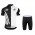 2018 Assos SS.Capeepicx Equipe abbigliamento Ciclismo Completo Maglia Ciclismo Corta e Pantaloni Ciclismo nero bianco 99803UI