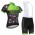 2018 Cannondale Pro Maglia Ciclismo Manica Corta verde 37853JS