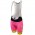 2016 Donne Ale Graphics PRR New Bubbles Pink Salopette Ciclismo 21913-RK