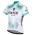 Bianchi Milano Tuela Donne Maglia Ciclismo Manica Corta bianco celeste 52333-UJ