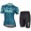 NALINI PRO Donne Enne Nuovo abbigliamento Bici Completo Maglia Ciclismo Corta e Pantaloncini petrol 76921-WK