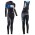 2016 Orbea Pro Donne nero -blu Thermo Squadre Pro Abbigliamento Ciclismo Maglia Ciclismo Manica Lunga e Salopette Lunga 67674-ZG