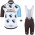 2017 AG2R La Mondiale bianco abbigliamento Ciclismo Completo Maglia Ciclismo Corta e Salopette 31654-ZM