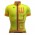 2016 ALE Graphics PRR Arcobaleno Maglia Ciclismo Manica Corta Fluo giallo 27555-WW