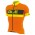 2017 Ale Graphics PRR Bermuda Maglia Ciclismo Manica Corta arancia Fluo 48010-NE