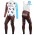 2016 Team Ag2r La Mondiale Thermo Squadre Pro Abbigliamento Ciclismo Maglia Ciclismo Manica Lunga e Salopette Lunga 17467-BF