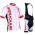 2016 Cannondale 2 pro Nuovo abbigliamento Ciclismo Completo Maglia Ciclismo Corta e Salopette Rosso 38663-YF