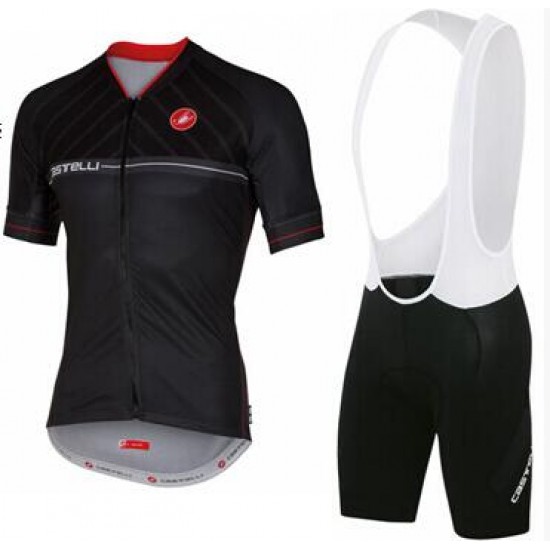 2016 Castelli Nuovo abbigliamento Ciclismo Completo Maglia Ciclismo Corta e Salopette 019 16329-KT
