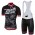 CASTELLI ATTACCO nero abbigliamento Ciclismo Completo Maglia Ciclismo Corta e Salopette 28194-ED