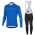 CASTELLI Prologo 5 blu Abbigliamento Ciclismo Maglia Ciclismo Manica Lunga e Salopette Lunga 47660-BX