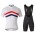 DE MARCHI Superleggera bianco Nuovo abbigliamento Ciclismo Completo Maglia Ciclismo Corta e Salopette 91820-NM