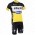 2016 QUICK STEP Pro abbigliamento Bici Completo Maglia Ciclismo Corta e Pantaloncini giallo 42754-CC