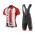 2017 Giant Rosso Nuovo abbigliamento Ciclismo Completo Maglia Ciclismo Corta e Salopette 31397-FI