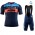 2017 KTM blu-arancia Nuovo abbigliamento Ciclismo Completo Maglia Ciclismo Corta e Salopette 68998-KK