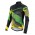 PEARL IZUMI 2016 Team verde giallo nero Tenue Maglia Ciclismo Manica Lunga 68260-NV